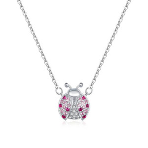 Collier Coccinelle en Argent Sterling 925