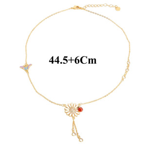 Collana Coccinella "Felicità Floreale" - Gioiello Unico | 1001 Api