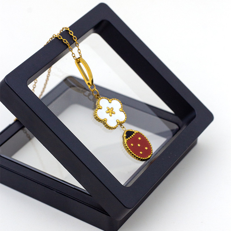 Collier Coccinelle "Fleur de Fortune" - plaqué Or 18 Carats