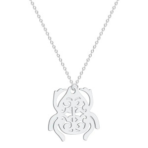 Collana Coccinella "Eleganza Naturale" - Gioiello in 3 Colori