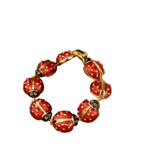 Vue générale Bracelet Prestige Coccinelle Éclat d'Or
