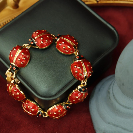 Avant Bracelet Prestige Coccinelle Éclat d'Or