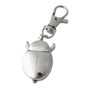 Petites Montres de Poche Coccinelle Couleur Argent