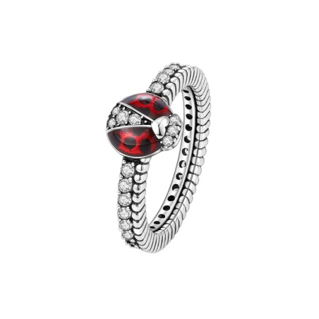 Bague Coccinelle Design Vintage