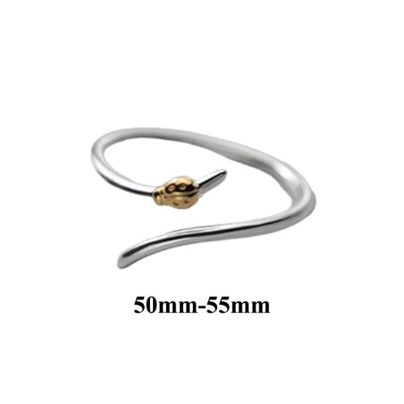 Dimensions Bague Coccinelle "Murmure d'Argent" en Argent Sterling 925 Redimensionnable