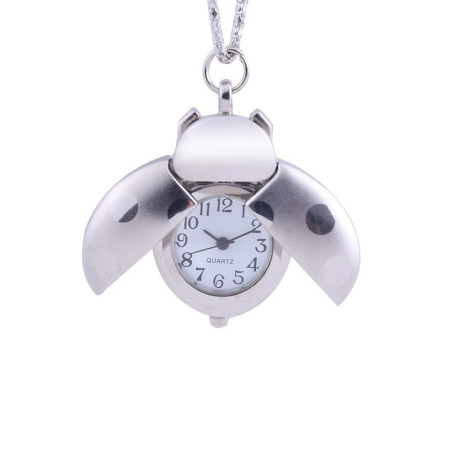 Montre Coccinelle "Chronos Jardinier" Couleur Argent