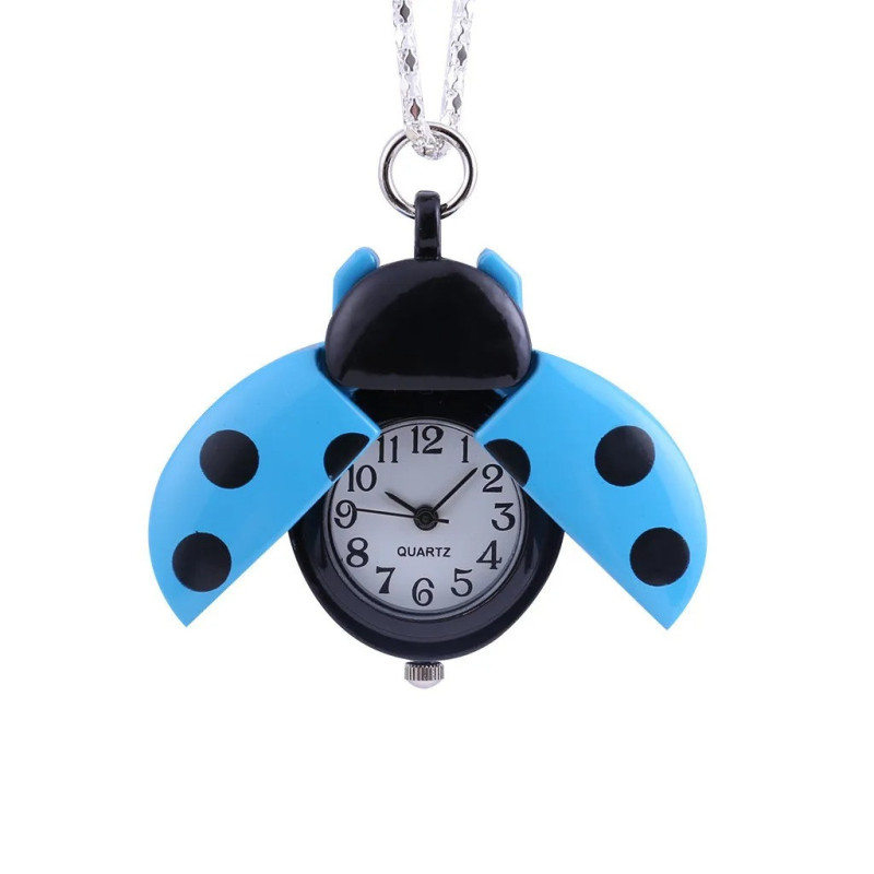 Montre Coccinelle "Chronos Jardinier" Couleur Bleu