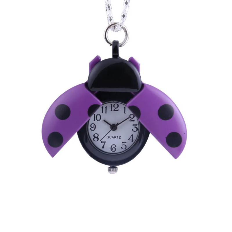 Montre Coccinelle "Chronos Jardinier" Couleur Violet