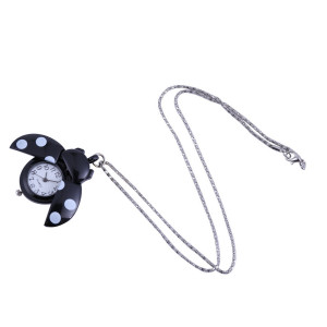 Vue générale Montre Coccinelle "Chronos Jardinier" Couleur Noir