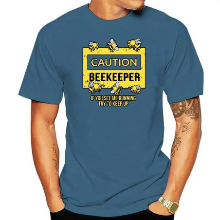 T-shirt Apiculteur Homme Couleur Blue