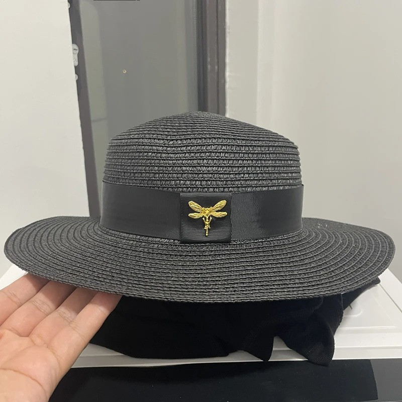 Chapeau Abeille Sérénité Champêtre Couleur Noir