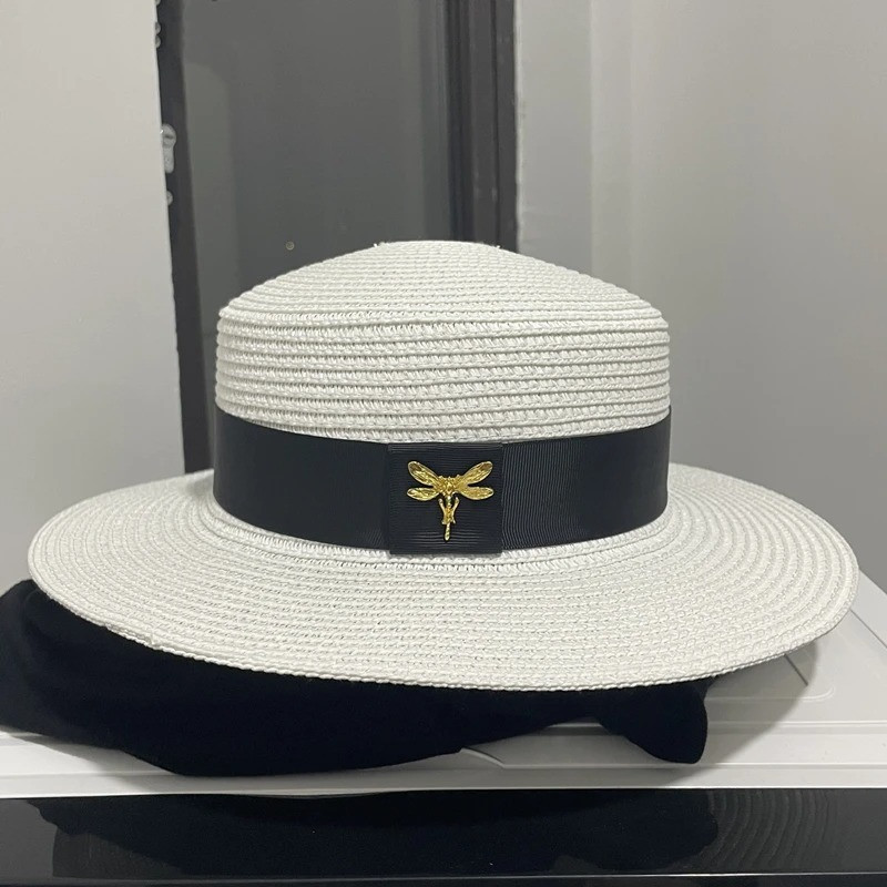 Chapeau Abeille Sérénité Champêtre Couleur Blanc