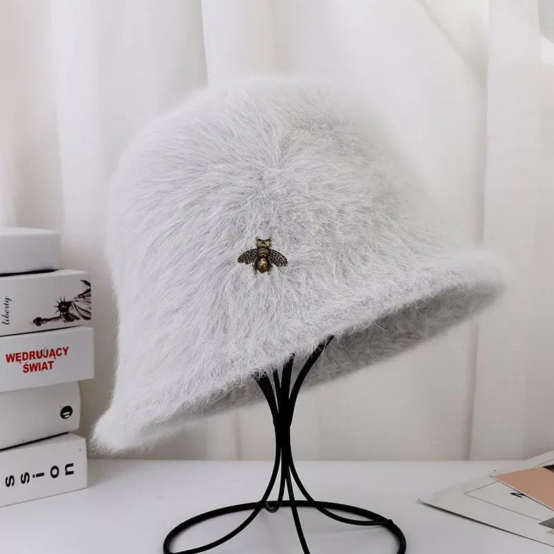 Chapeau Abeille Éclat Agora pour femme Couleur Blanc