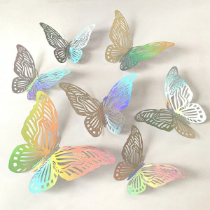 Autocollant Mural Papillon Attrape Soleil - Modele 2
