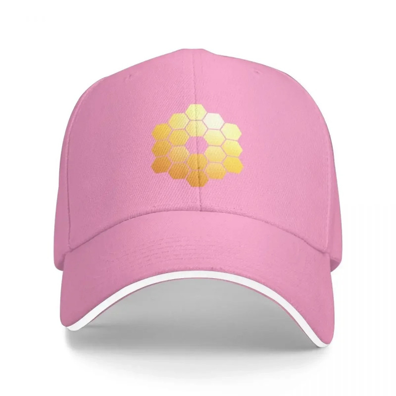 Casquette de Baseball Apiculteur avec Nid d'abeille Couleur rose
