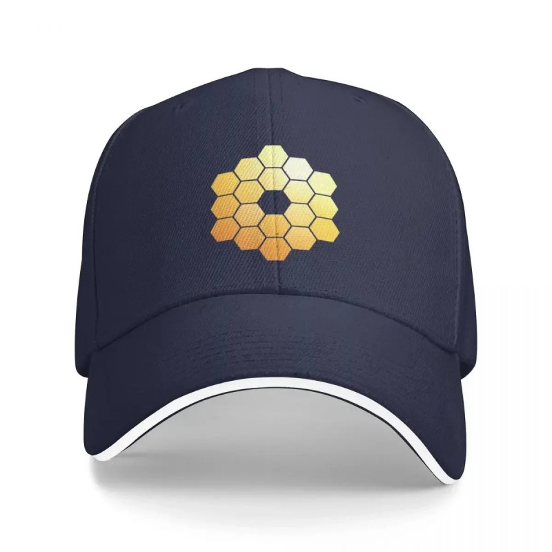 Casquette de Baseball Apiculteur avec Nid d'abeille Couleur Bleu Fonce