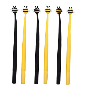 Lot de Stylos Gel abeille 0.5mm, 10 pièces/lot