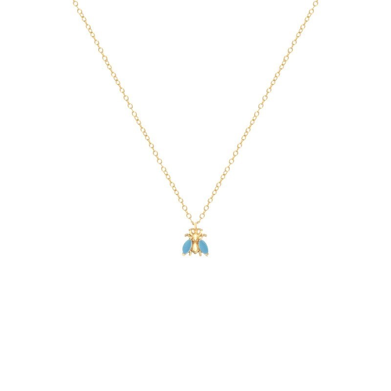 Collier ras du cou en argent Sterling 925 pierre couleur orange