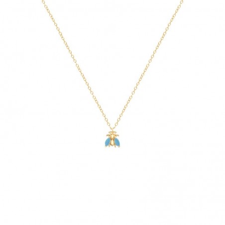 Collier ras du cou en argent Sterling 925 pierre couleur orange