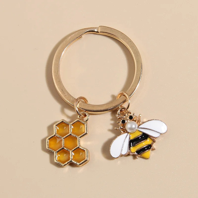 Porte-clés Abeille Trésor de la Ruche - Accessoire Nature