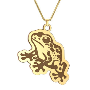 Collana Rana Originale | Gioiello in Acciaio | Idea Regalo Donna