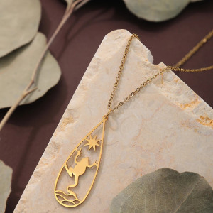 Collana Rana al Tramonto | Idea Regalo Donna Originale