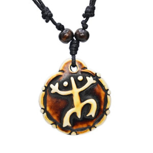 Collier Grenouille Tribal Unique | Bijou Spirituel Bohème