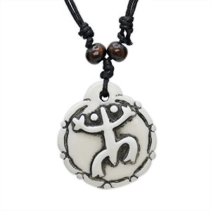 Collier Grenouille Tribal Unique | Bijou Spirituel Bohème
