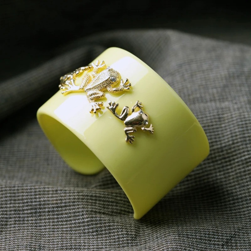 Bracciale Rana Dorata Tropicale | Gioiello Donna Originale