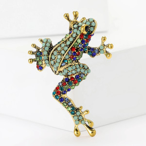 Broche Grenouille Splendeur Royale - modèle 3