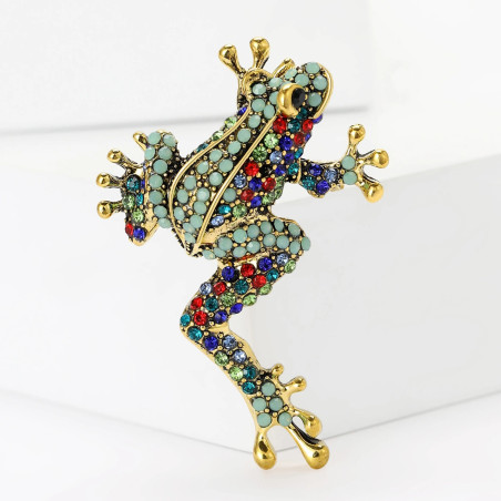 Broche Grenouille Splendeur Royale - modèle 3