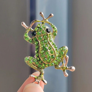 Broche Grenouille Joyau du Règne - modèle 1