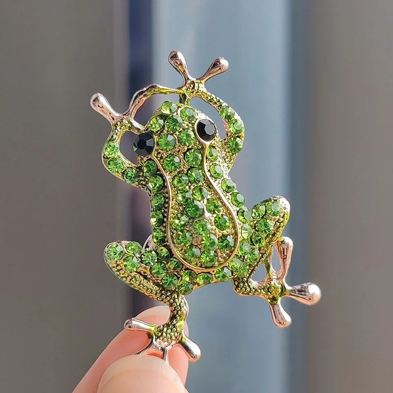 Broche Grenouille Joyau du Règne - modèle 1