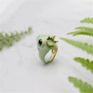 Bague Grenouille Princesse Lily | Bijou Mignon & Ajustable