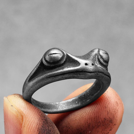 Bague Adorable "Rainette Royale" - Couleur antique