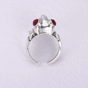 Cute Frog Ring "Lily's Pond" | Unique Adjustable Jewelry Gift