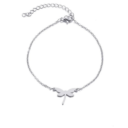 Elegant Dragonfly Bracelet | Gold & Silver Stainless Steel
