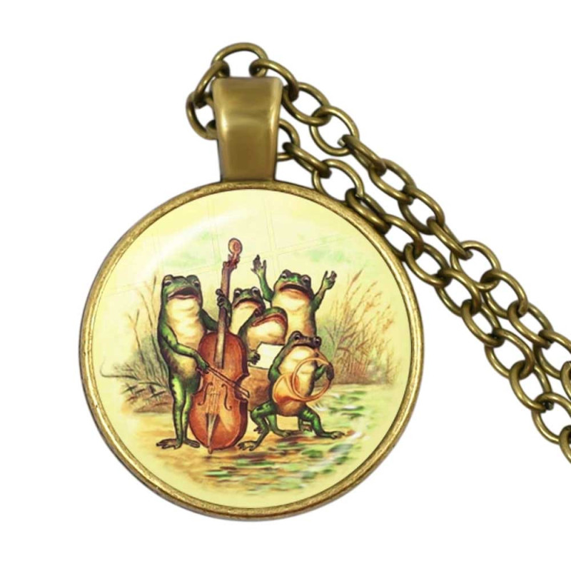 Collana Rana 'Sinfonia Melodiosa' | Gioiello Natura & Musica