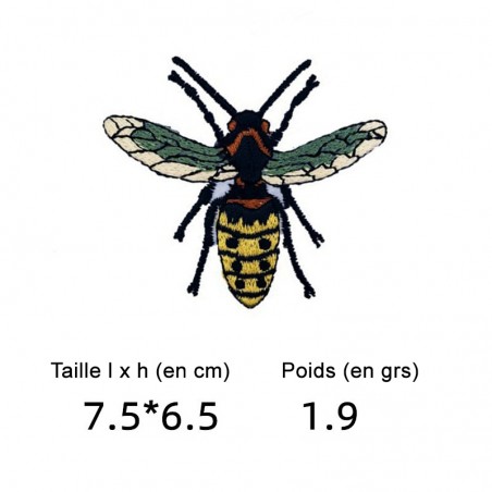 Cute Bee Embroidered Patches | Unique Gift for Bee Lovers