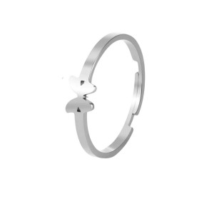 Schmetterling Ring Gold & Silber | Süße Geschenkidee für Frauen