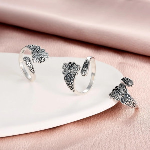 Vintage Elegance Butterfly Ring – Adjustable Boho Chic Jewelry