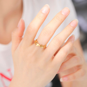 'Aerial Dance' Butterfly Ring in Gold & Silver | Cute Jewelry