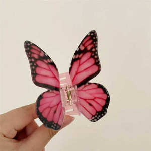 Pinza de Pelo Mariposa XXL 'Destello Mágico' - Accesorio Único