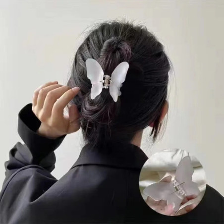 Pince à Cheveux Papillon Élégante - 2 Couleurs