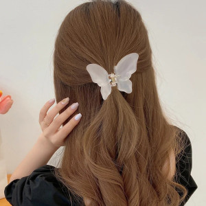 Elegant Butterfly Hair Clip - Cute Hair Claw in 2 Colors