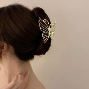 Pince à Cheveux Élégance Métallique - 2 couleurs au choix !