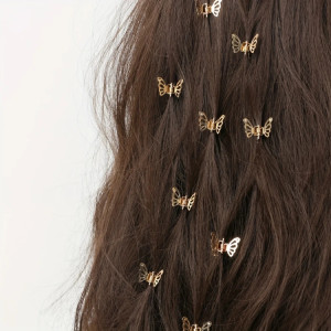 Mini Pinces Cheveux Papillon Mignonnes | Doré & Argenté