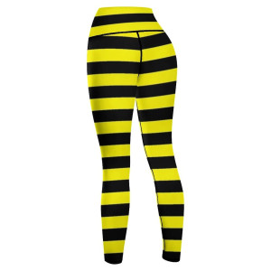 Stylish Honey Bee Leggings | Cute High-Waisted Yoga Pants
