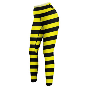 Stylish Honey Bee Leggings | Cute High-Waisted Yoga Pants