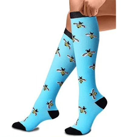 Magnifiques chaussettes abeille version sport pour hommes !